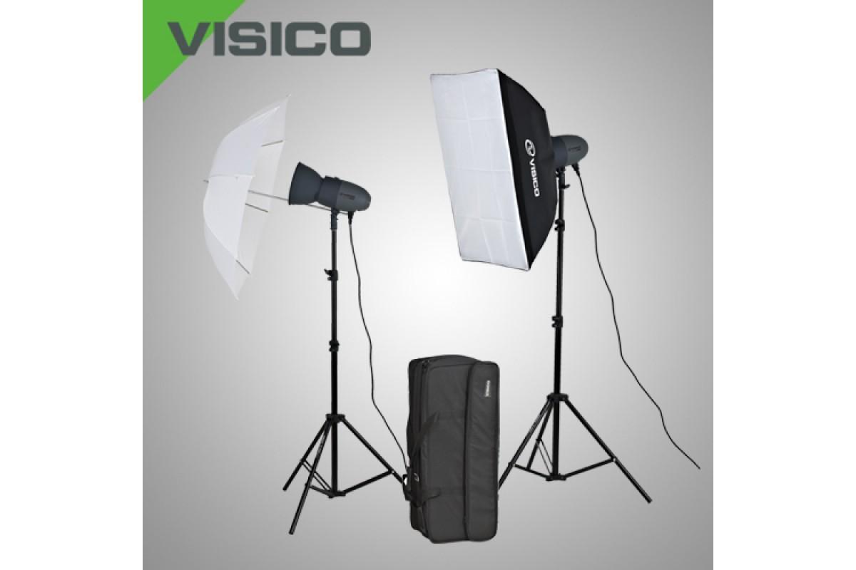    Visico VL Plus 200 Soft Box/ Umbrella KIT   Ultra-mart
