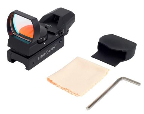 картинка Коллиматорный прицел Sightmark панорамный 4 марки крепление на планку 11 мм от магазина Ultra-mart