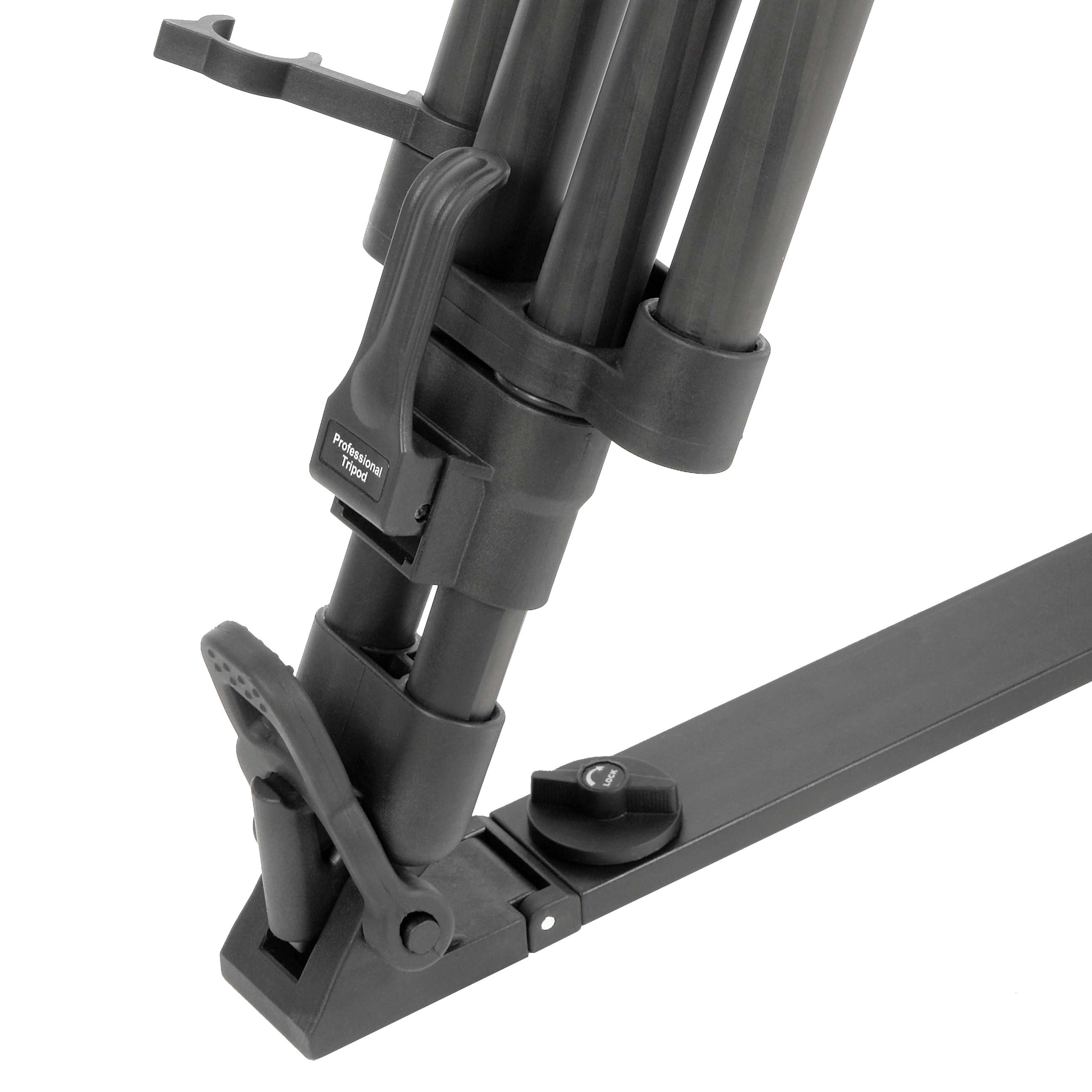картинка Видеоштатив GreenBean VideoMaster 425С PRO карбоновый от магазина Ultra-mart