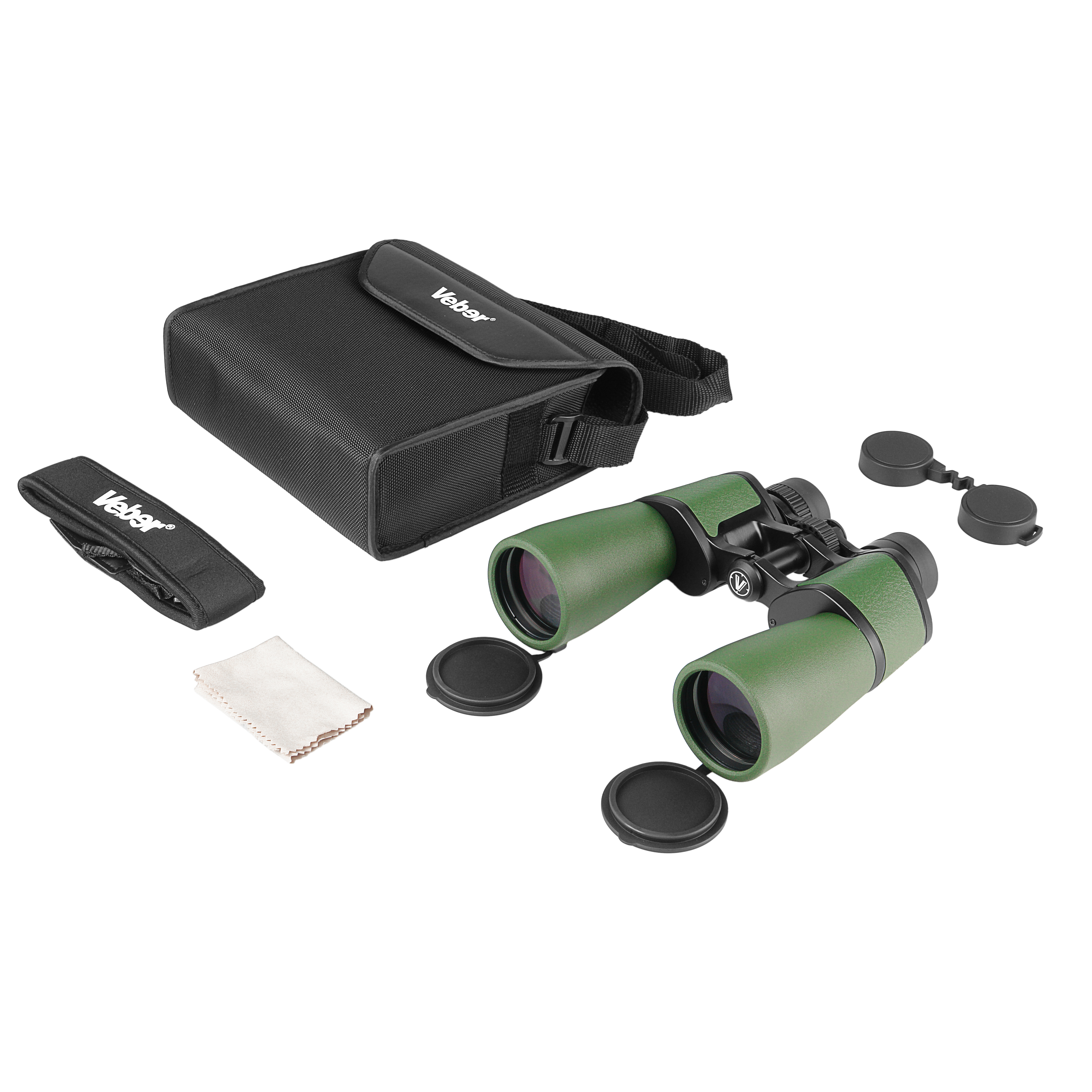 картинка Бинокль Veber TITAN 10x50WP зеленый арт.32803 от магазина Ultra-mart