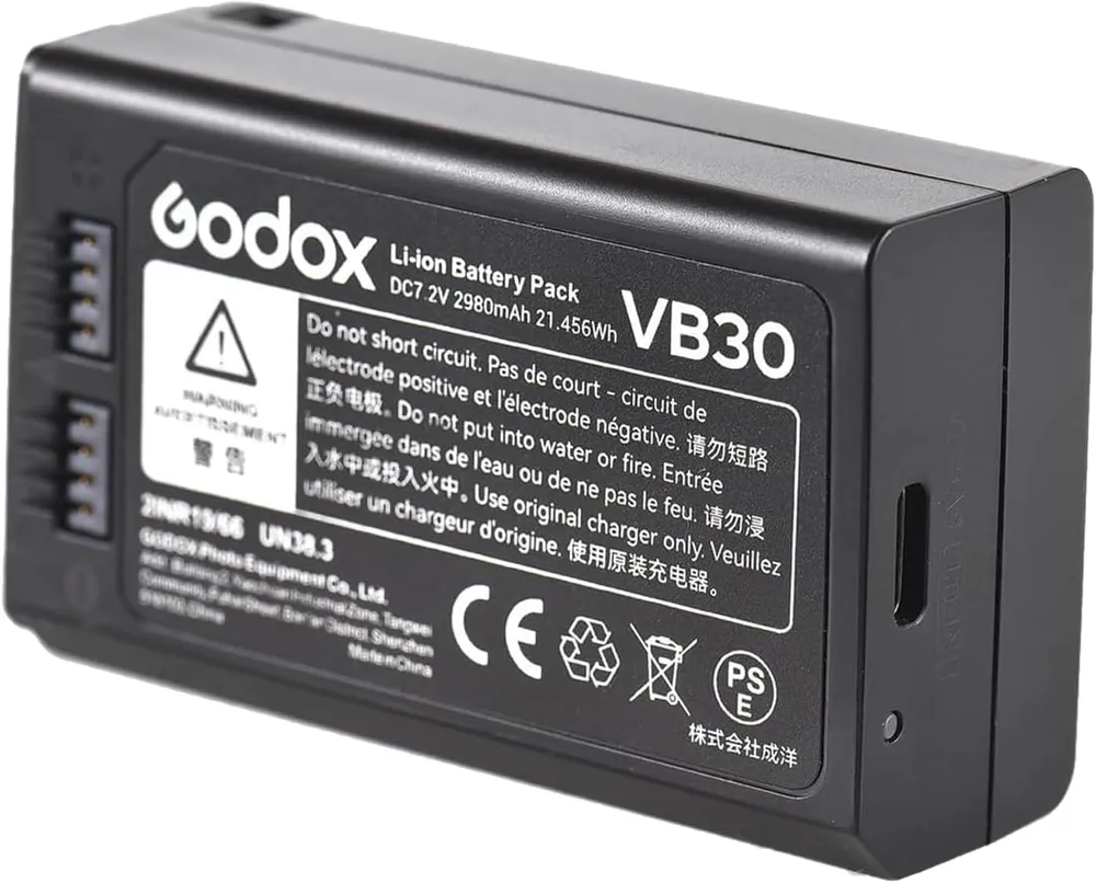 картинка Аккумулятор Godox VB30 для V1Pro,V100, V1, V860III, V850III, AD100 от магазина Ultra-mart