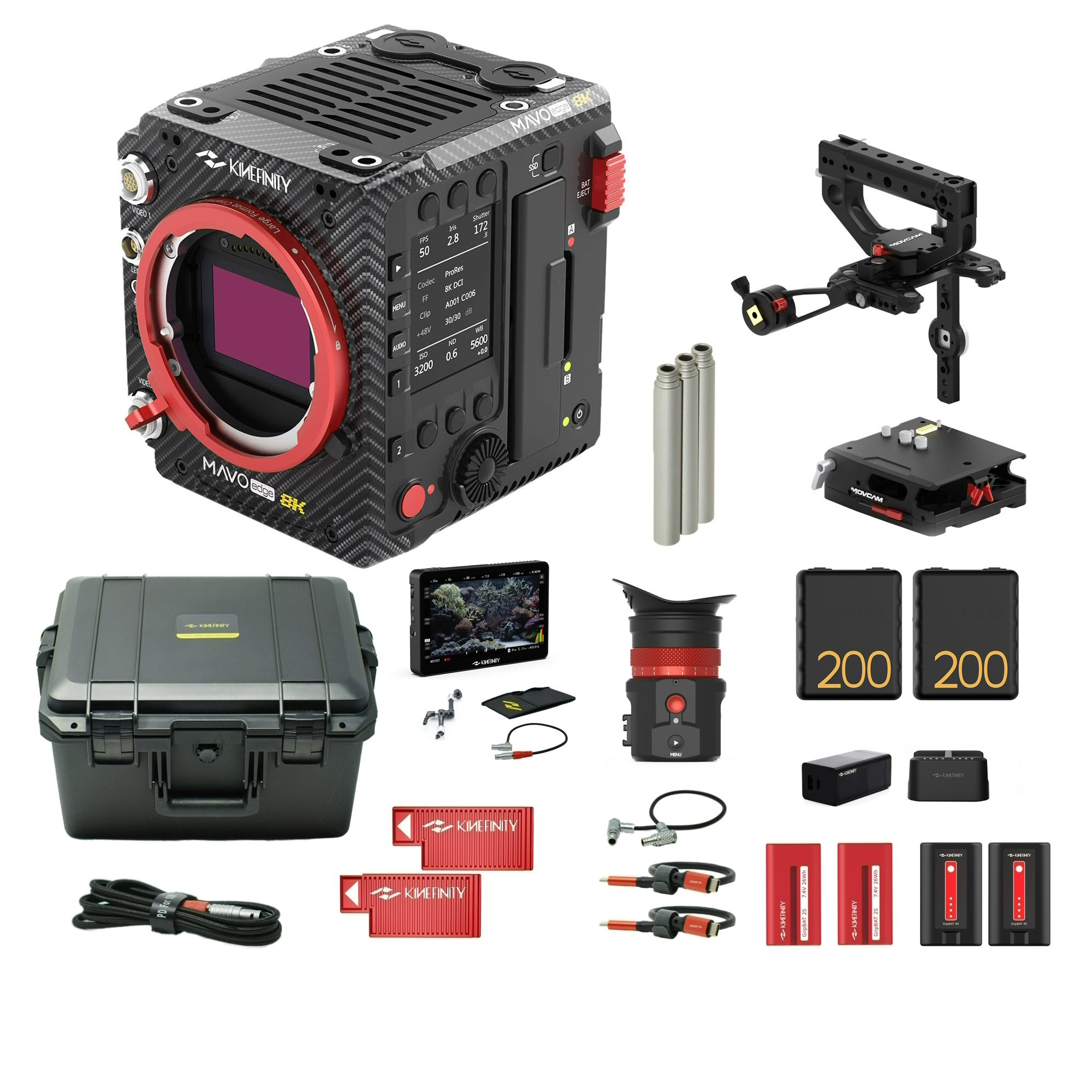 картинка Цифровая видеокамера Kinefinity MAVO Edge 8K Pro Pack от магазина Ultra-mart