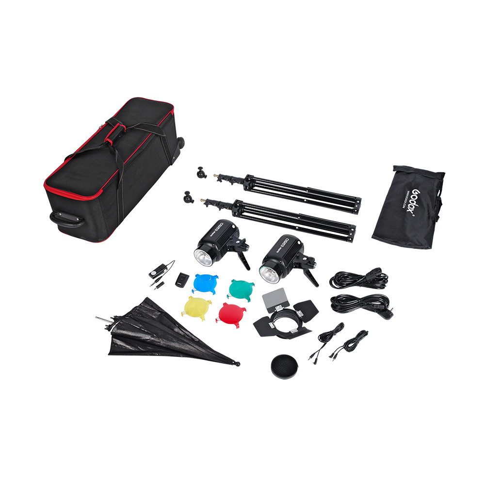 картинка Комплект студийного оборудования Godox E250-F от магазина Ultra-mart