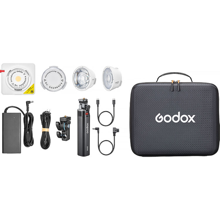 картинка Осветитель светодиодный Godox ML100R Kit3 (с BG02) , RGB, арт .32836 от магазина Ultra-mart