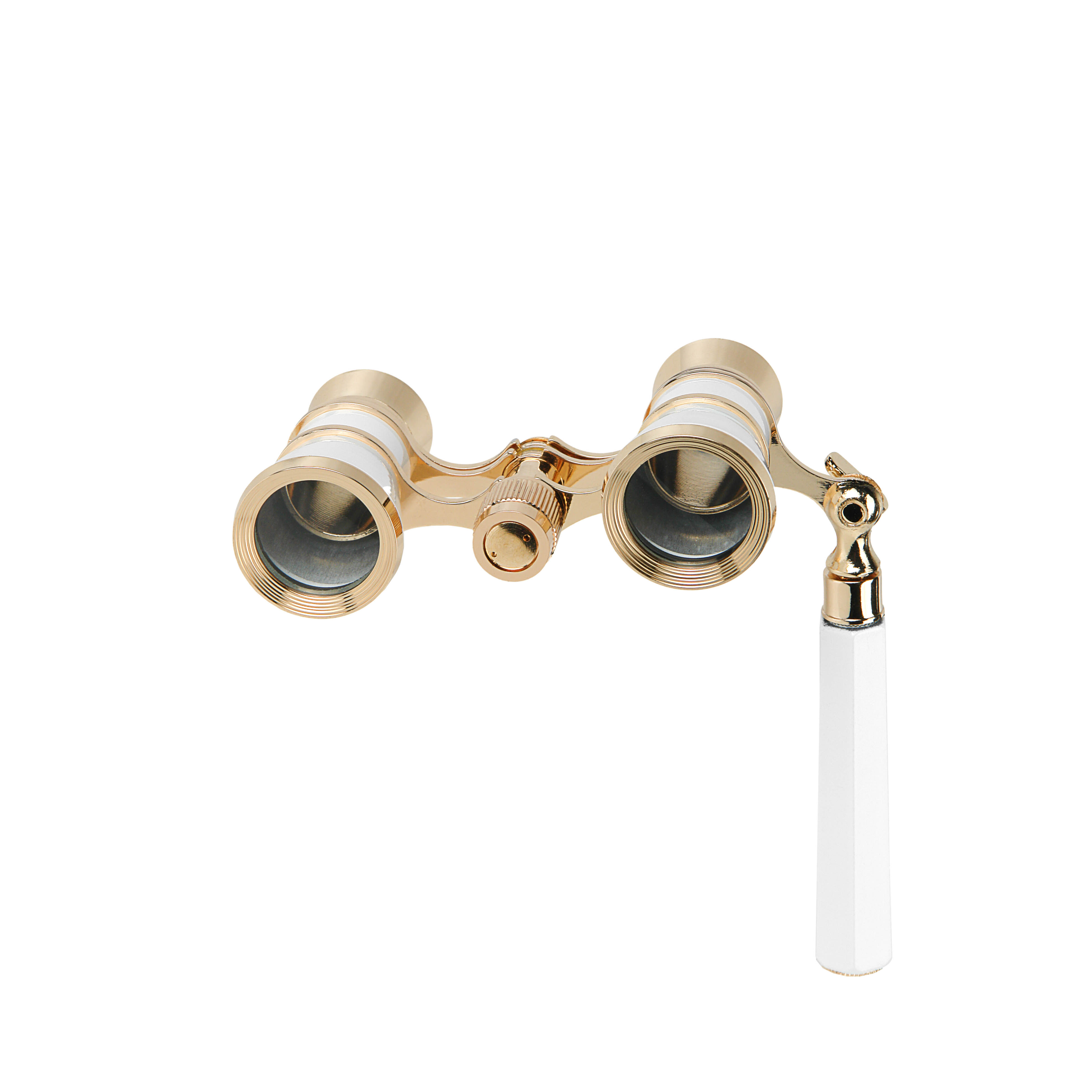картинка Бинокль театральный Veber Opera БГЦ 3x25 лорнет, белый/золотой арт.10986 от магазина Ultra-mart