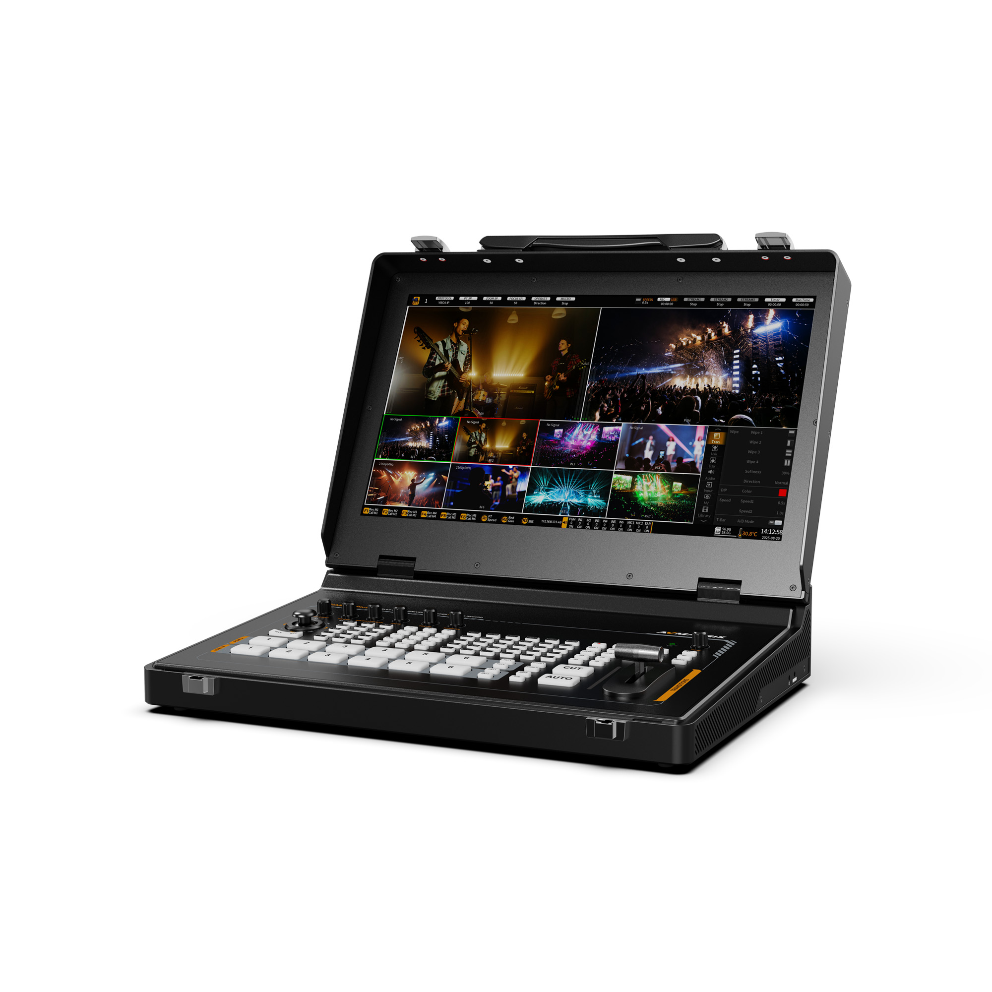 картинка Видеомикшер-стример AVMATRIX Shark S6 PLUS портативный 6CH SDI/HDMI от магазина Ultra-mart