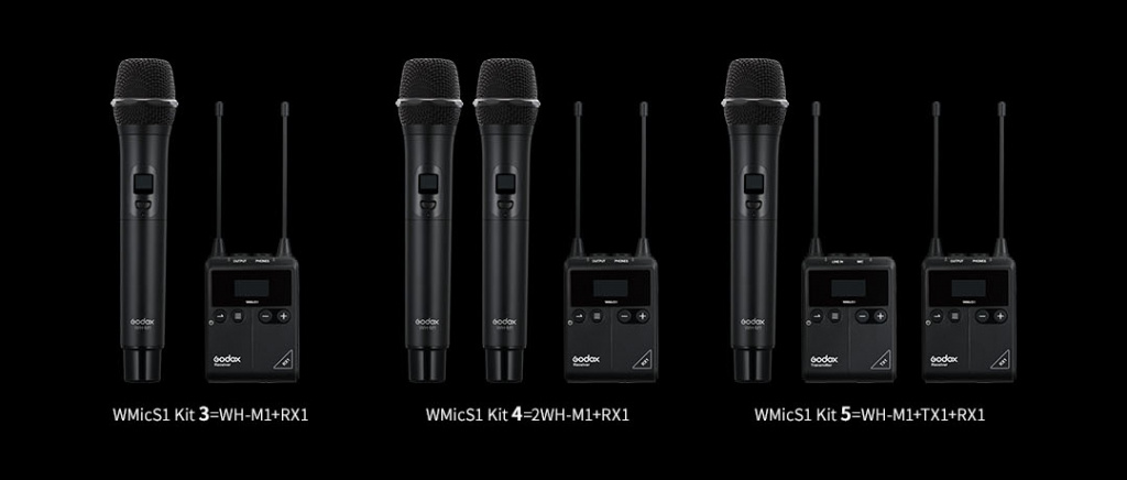 картинка Микрофон ручной Godox WH-M1 для WMicS1 беспроводной от магазина Ultra-mart
