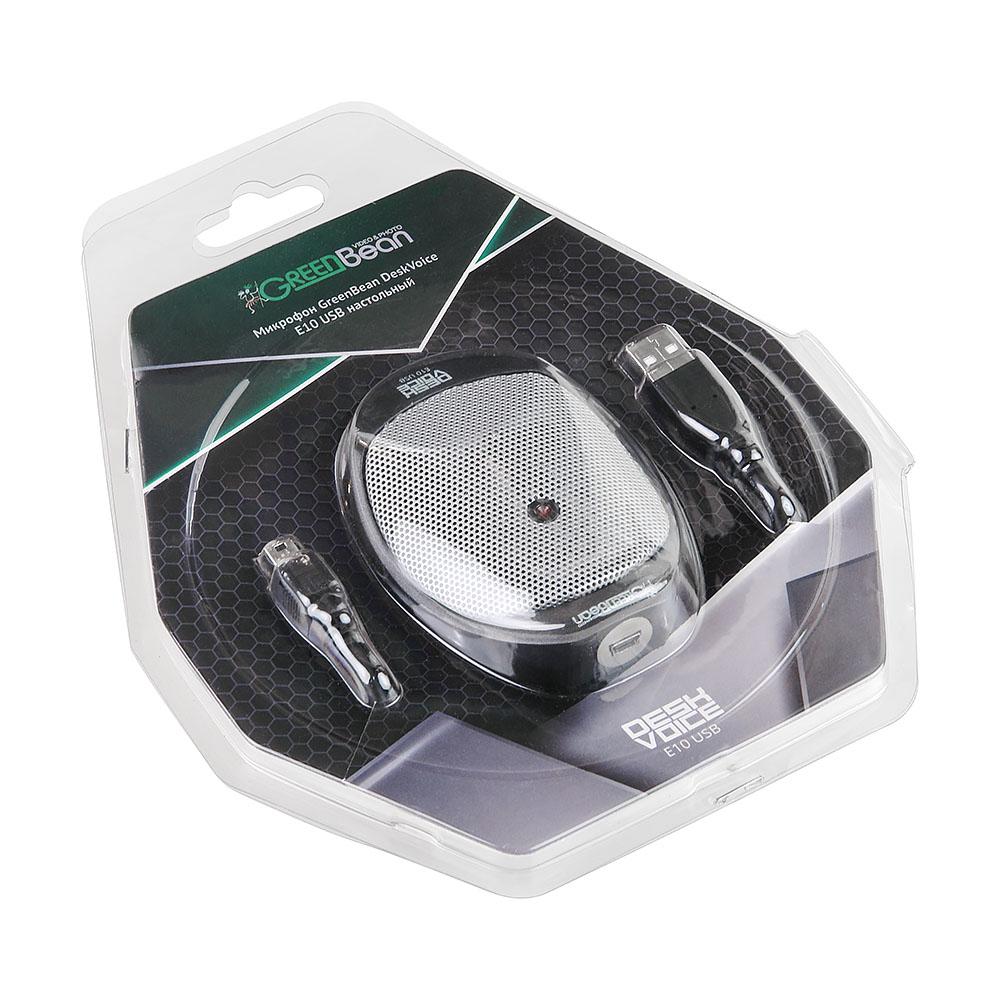 картинка Микрофон GreenBean DeskVoice E10 USB настольный от магазина Ultra-mart