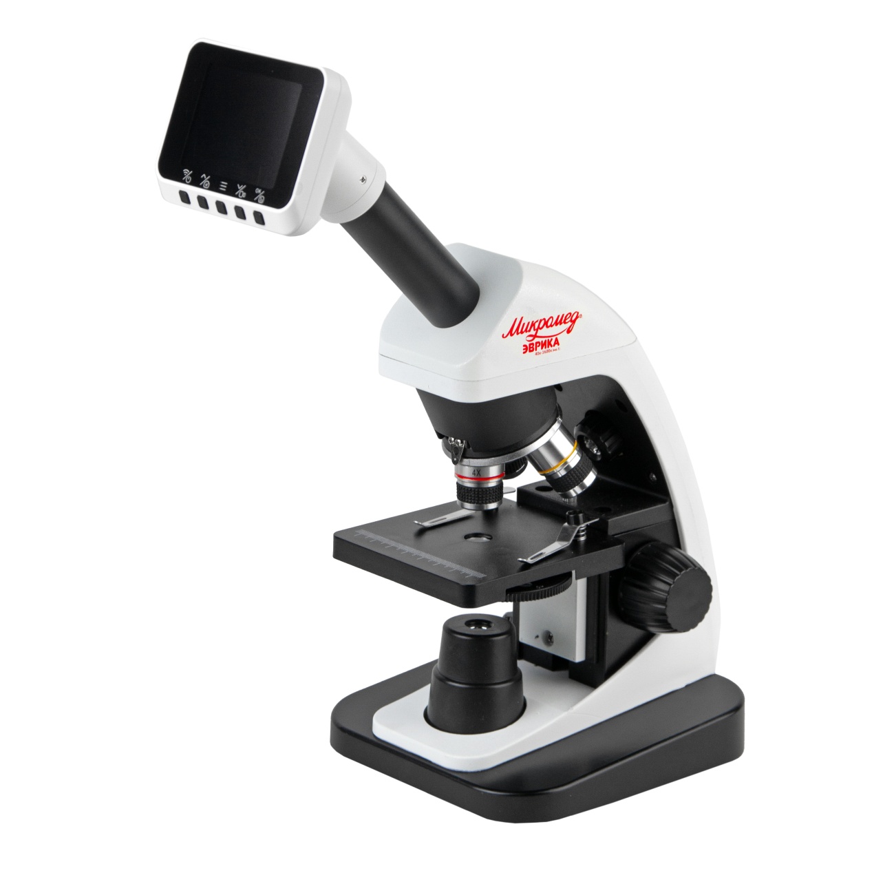 картинка Микроскоп школьный Эврика 40х-1600х (вар. 3) цифровой арт.33031 от магазина Ultra-mart