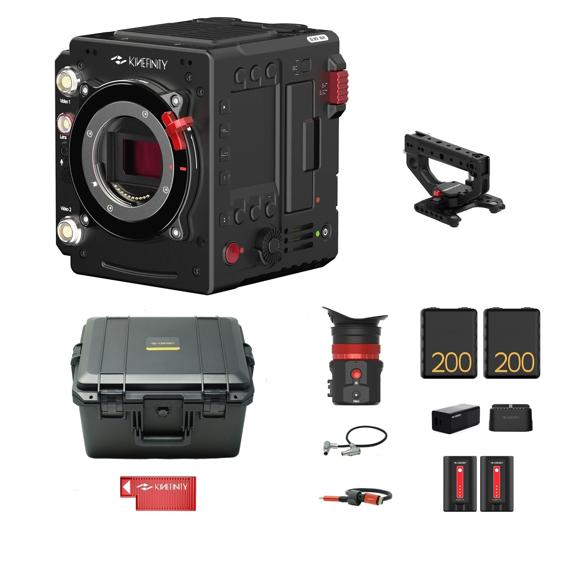 картинка Цифровая видеокамера Kinefinity MAVO mark2 S35 Core Pack от магазина Ultra-mart