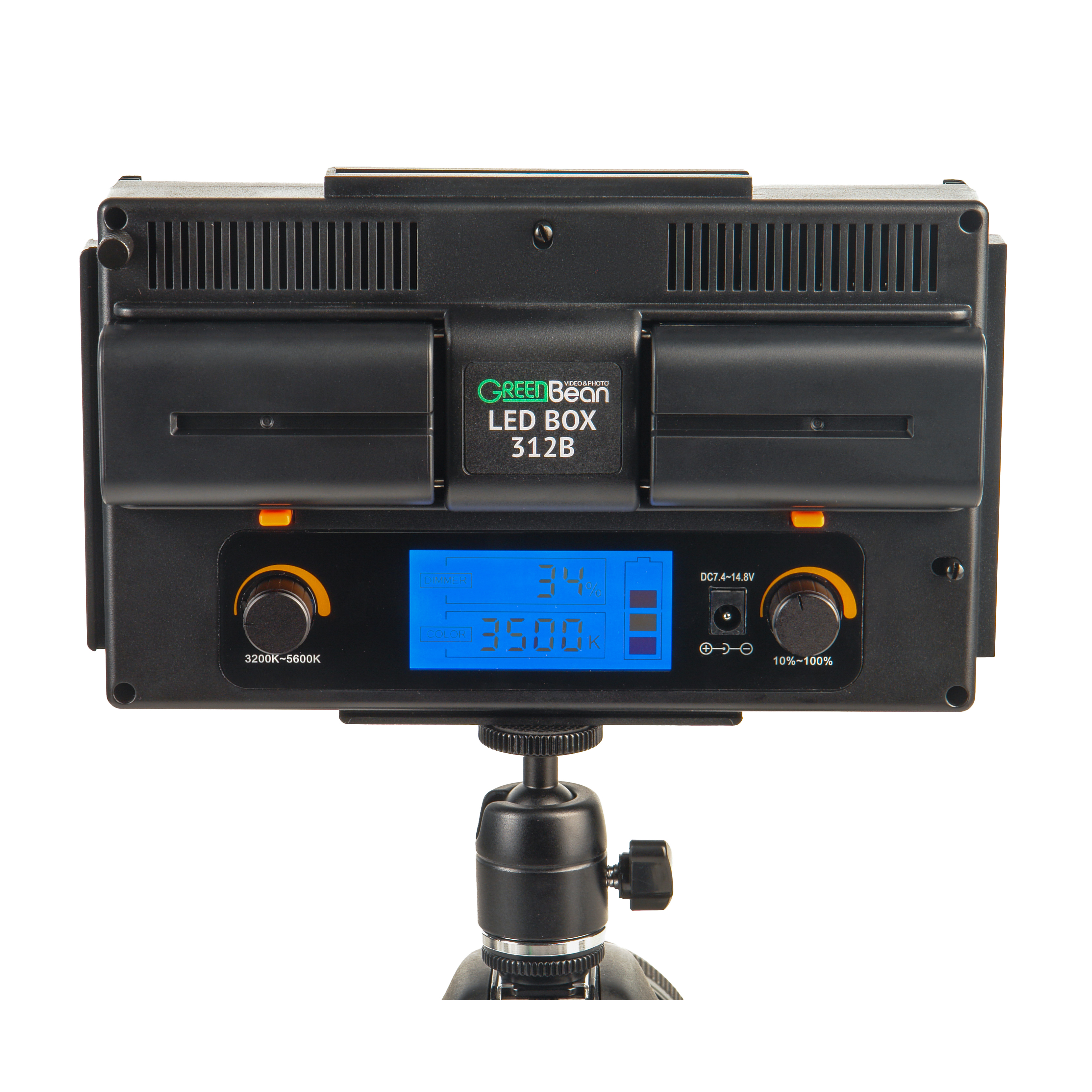 картинка Осветитель GreenBean LED BOX 312B накамерный светодиодный , арт.33119 от магазина Ultra-mart