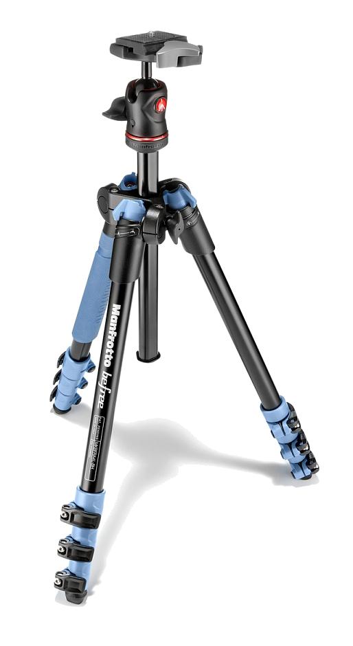 картинка Manfrotto MKBFRA4L-BH Befree штатив и шаровая головка для фотокамеры (синий) от магазина Ultra-mart