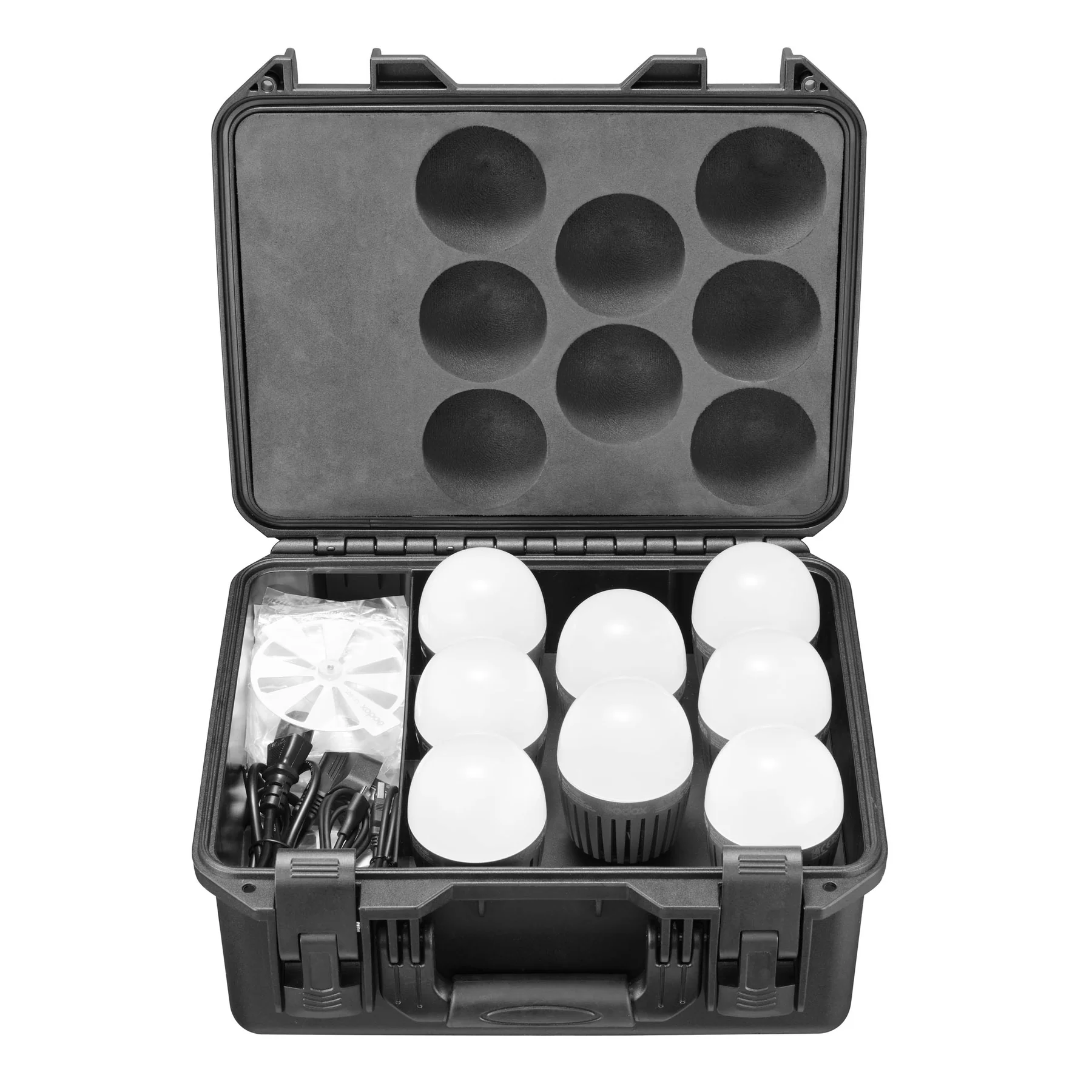 картинка Комплект светодиодных ламп Godox Knowled C7R-K8 с зарядным кейсом от магазина Ultra-mart