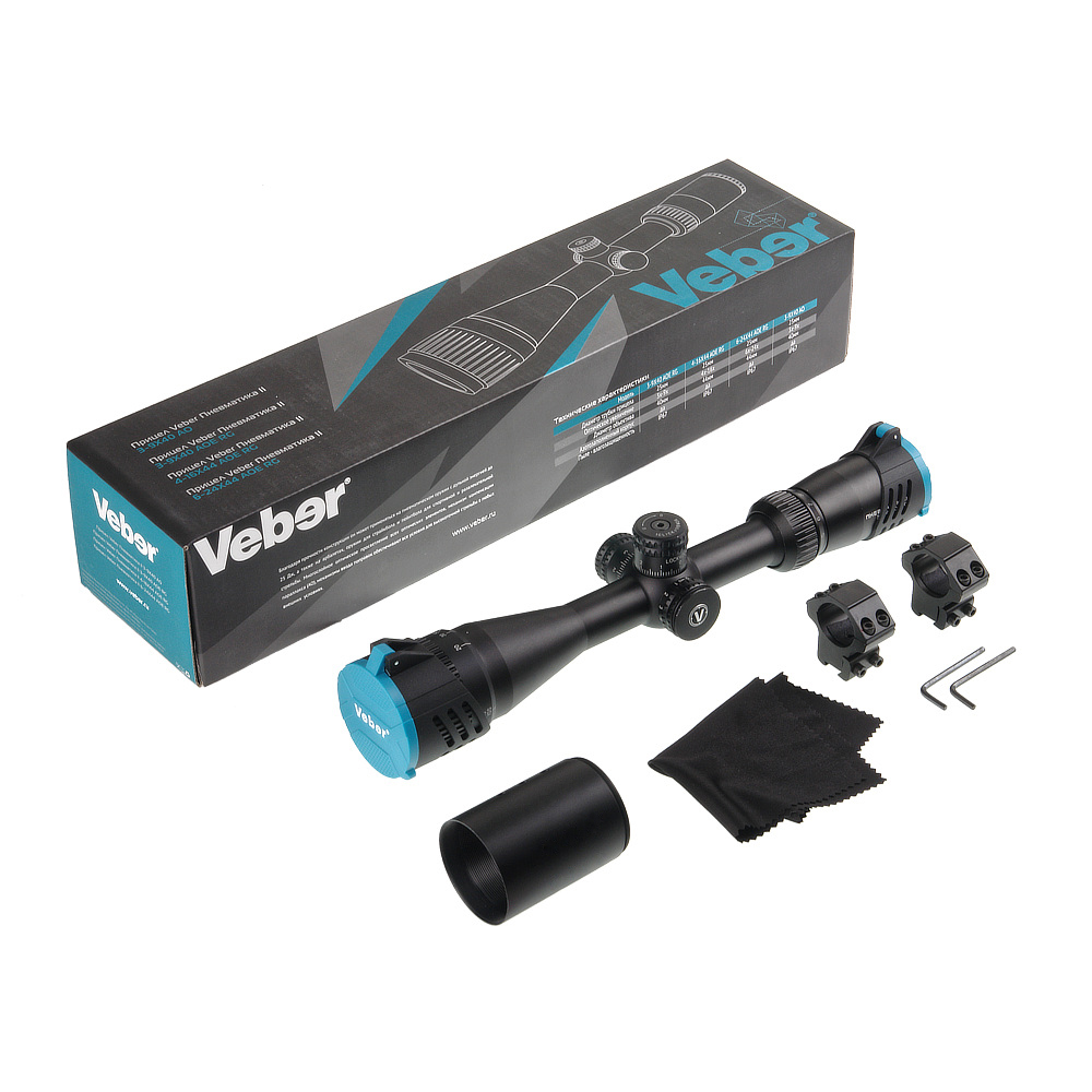   Veber  II 3-9X40 AOE RG   Ultra-mart