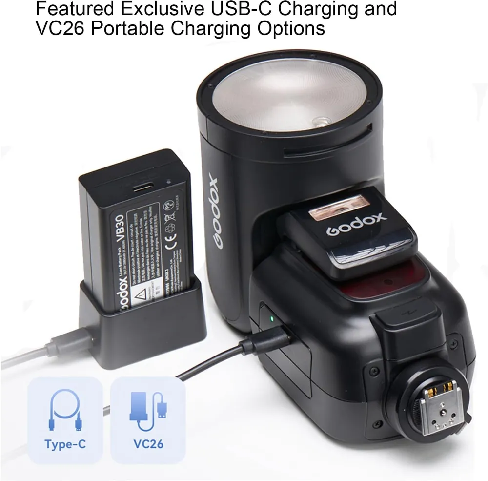 картинка Аккумулятор Godox VB30 для V1Pro,V100, V1, V860III, V850III, AD100 от магазина Ultra-mart