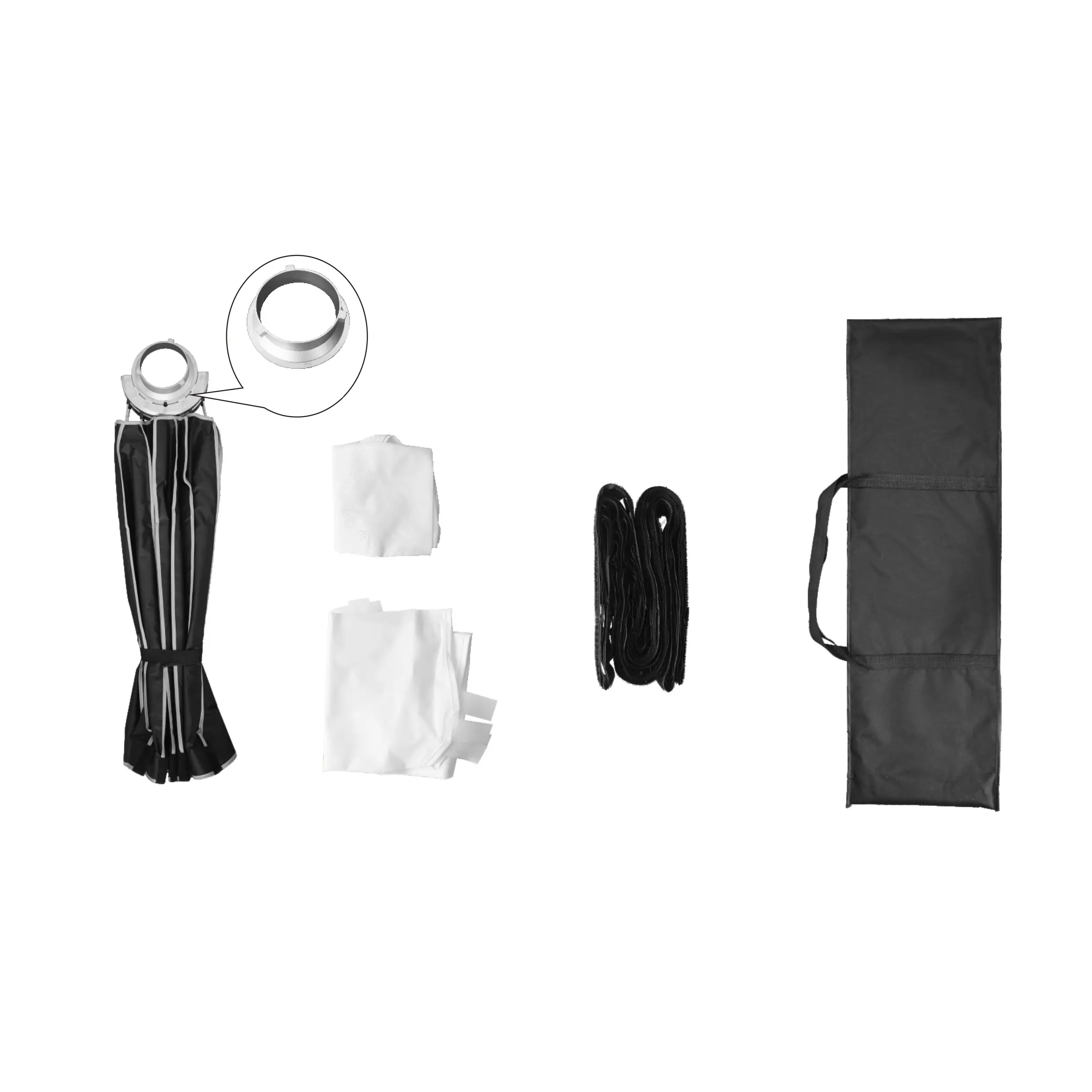 картинка Софтбокс Falcon Eyes TwinFast 90 HC с сотами, 90 см, арт.33062 от магазина Ultra-mart