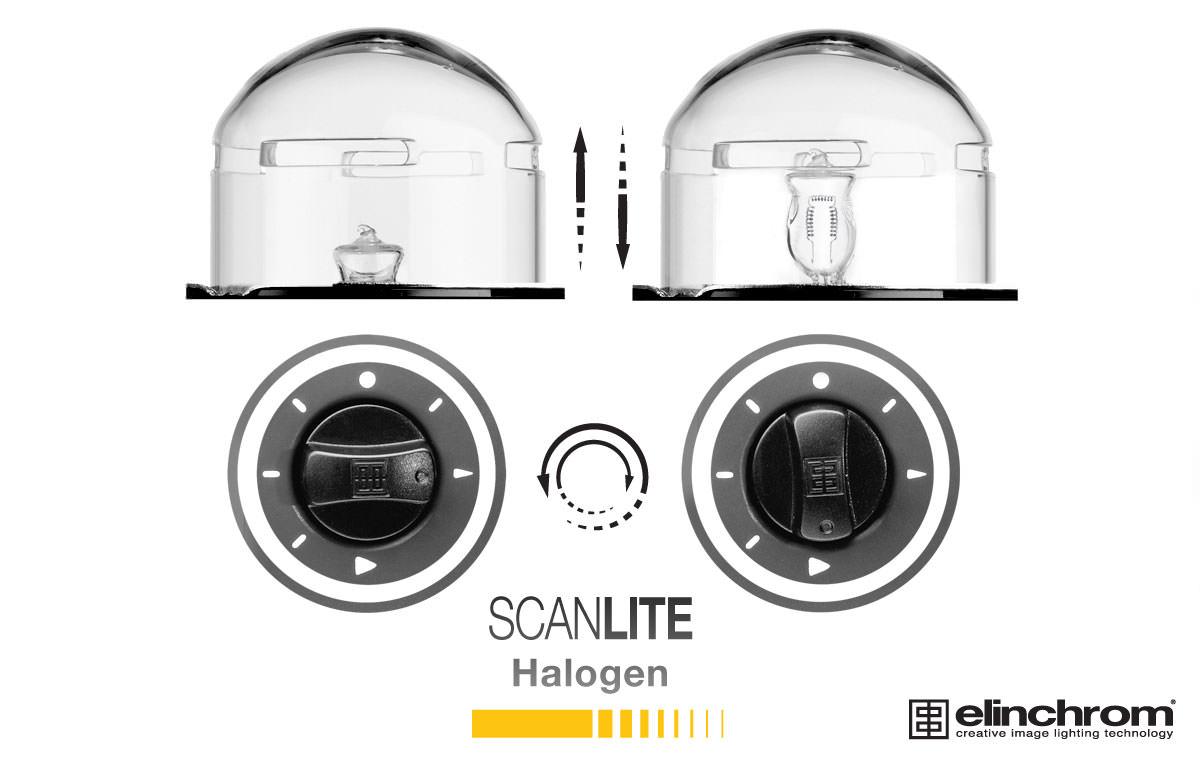   Elinchrom ScanLite Halogen 650/300 W   Ultra-mart