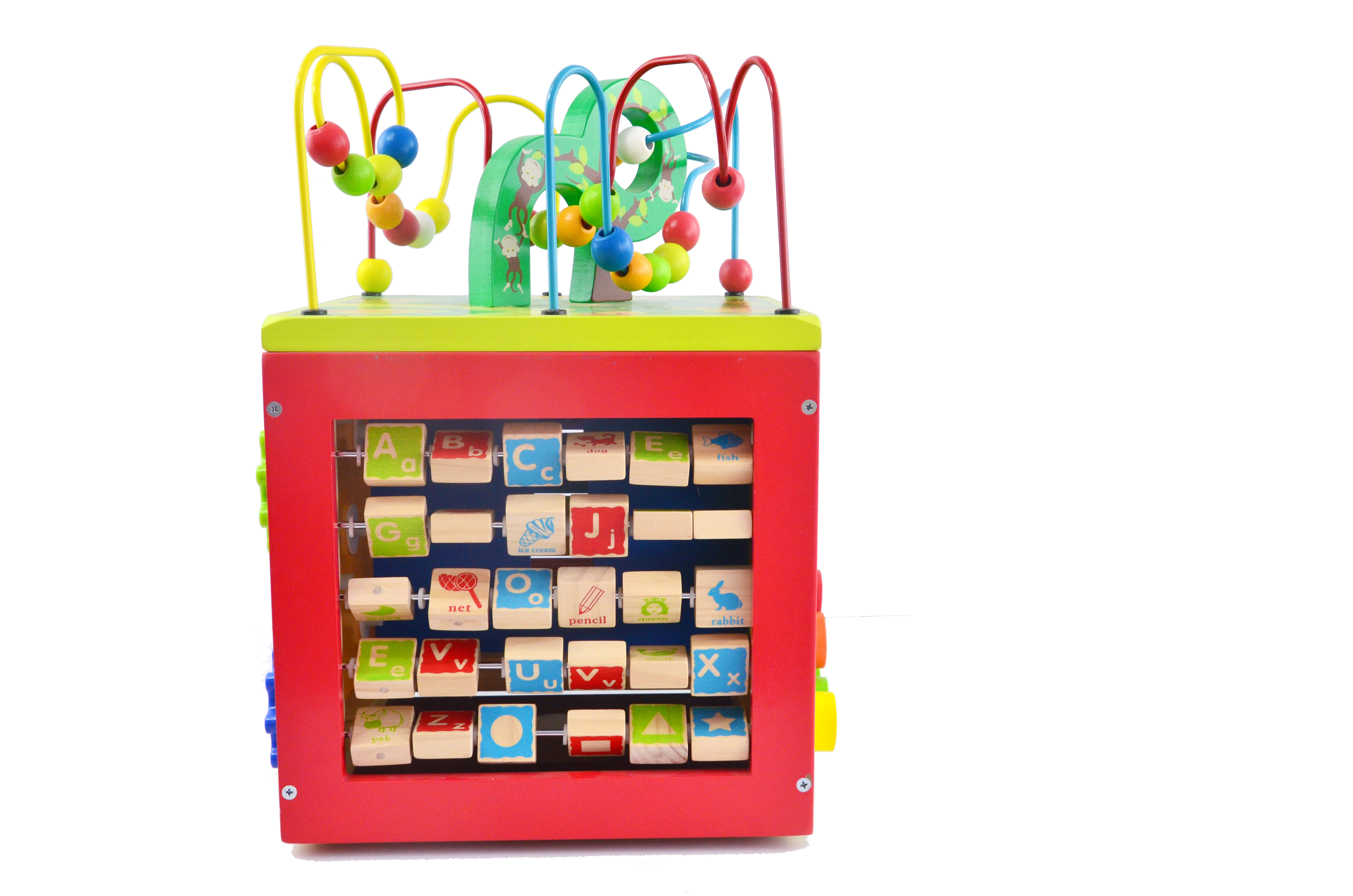 картинка Многофункциональная игрушка "Бизи Куб" UltraTOY BusyCube-10 деревянная от магазина Ultra-mart