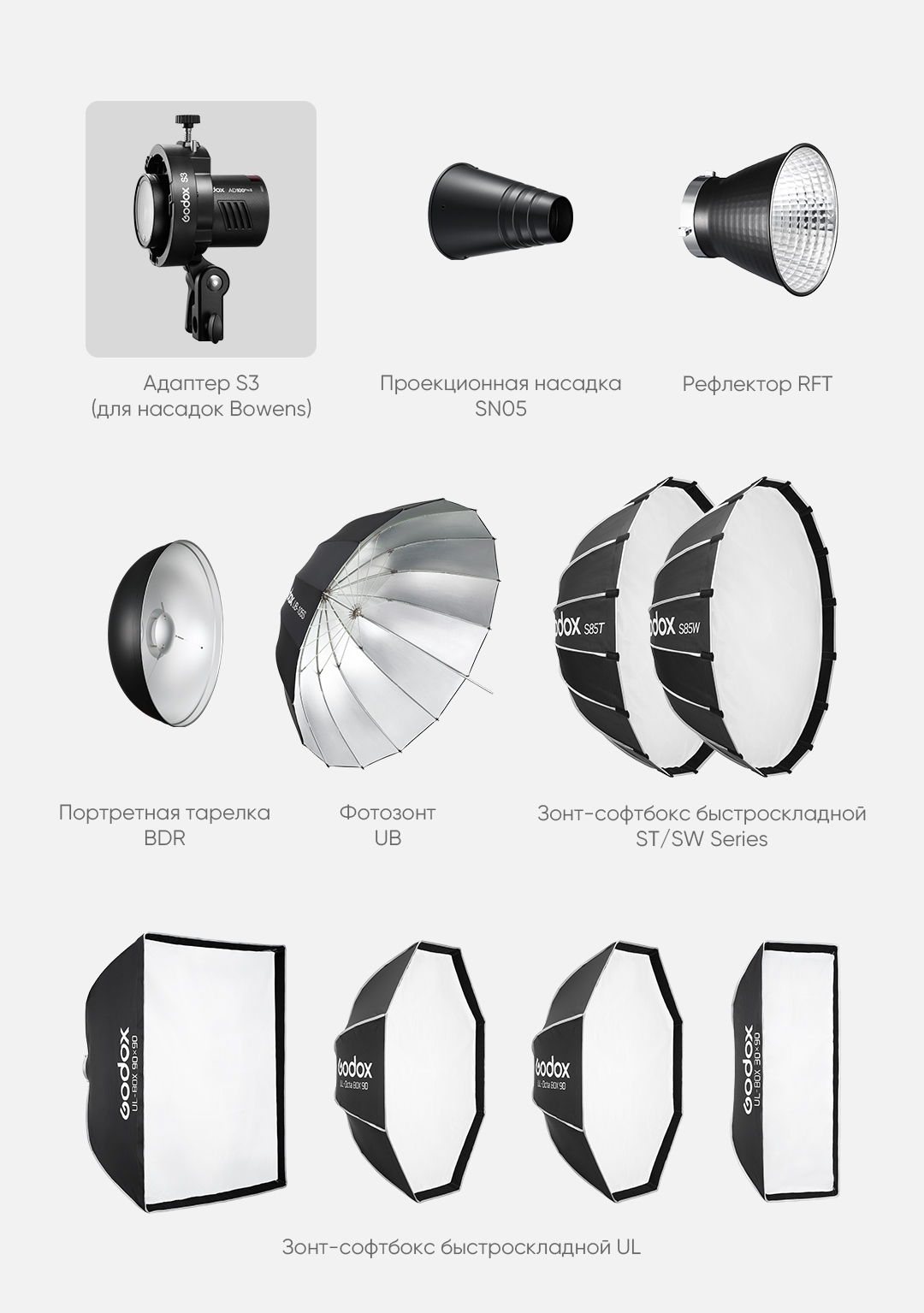 картинка Вспышка аккумуляторная Godox Witstro AD100ProII от магазина Ultra-mart