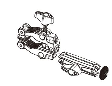 картинка Зажим GreenBean PowerGrip PG-051 с шаровым адаптером от магазина Ultra-mart