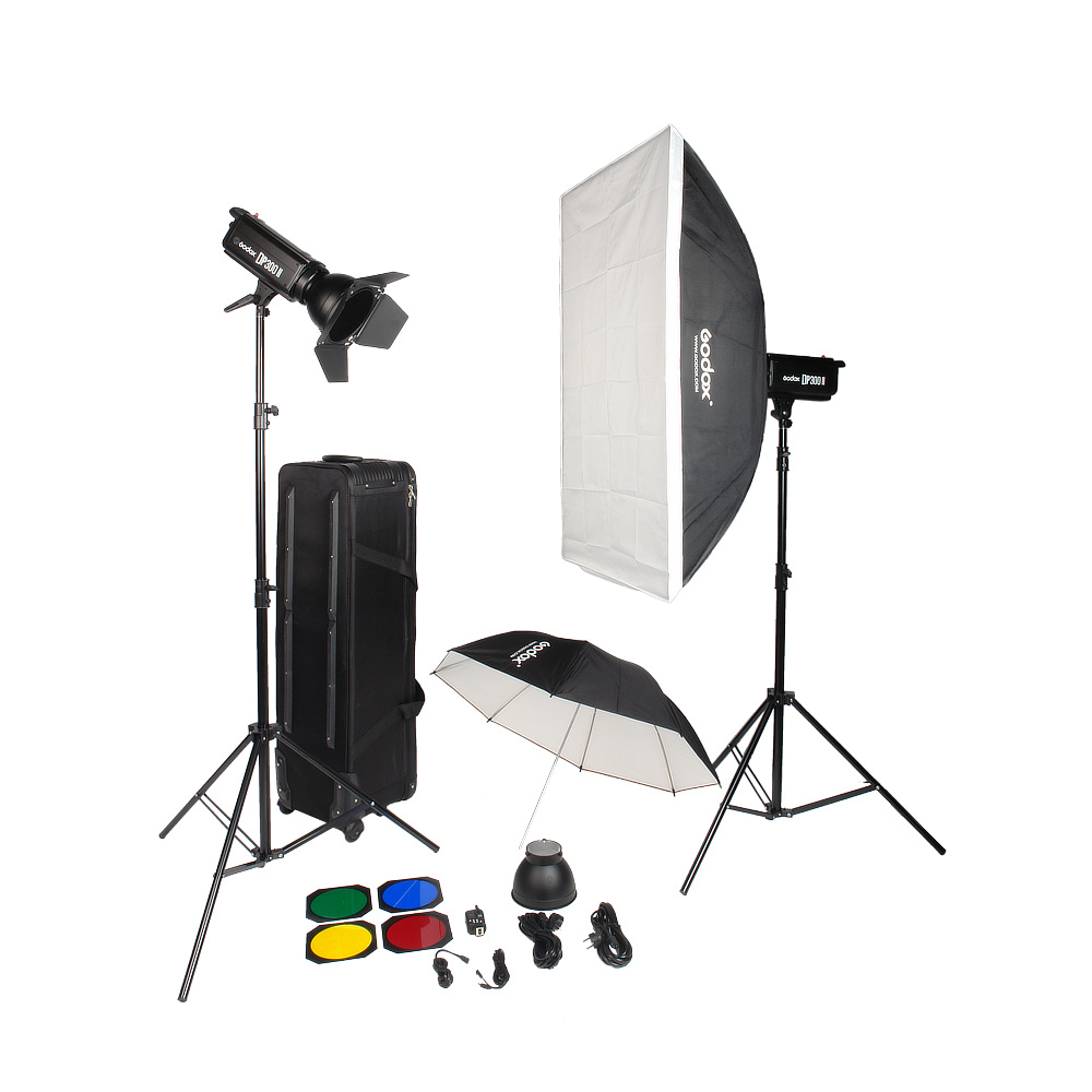 картинка Комплект студийного оборудования Godox DP300II-C от магазина Ultra-mart