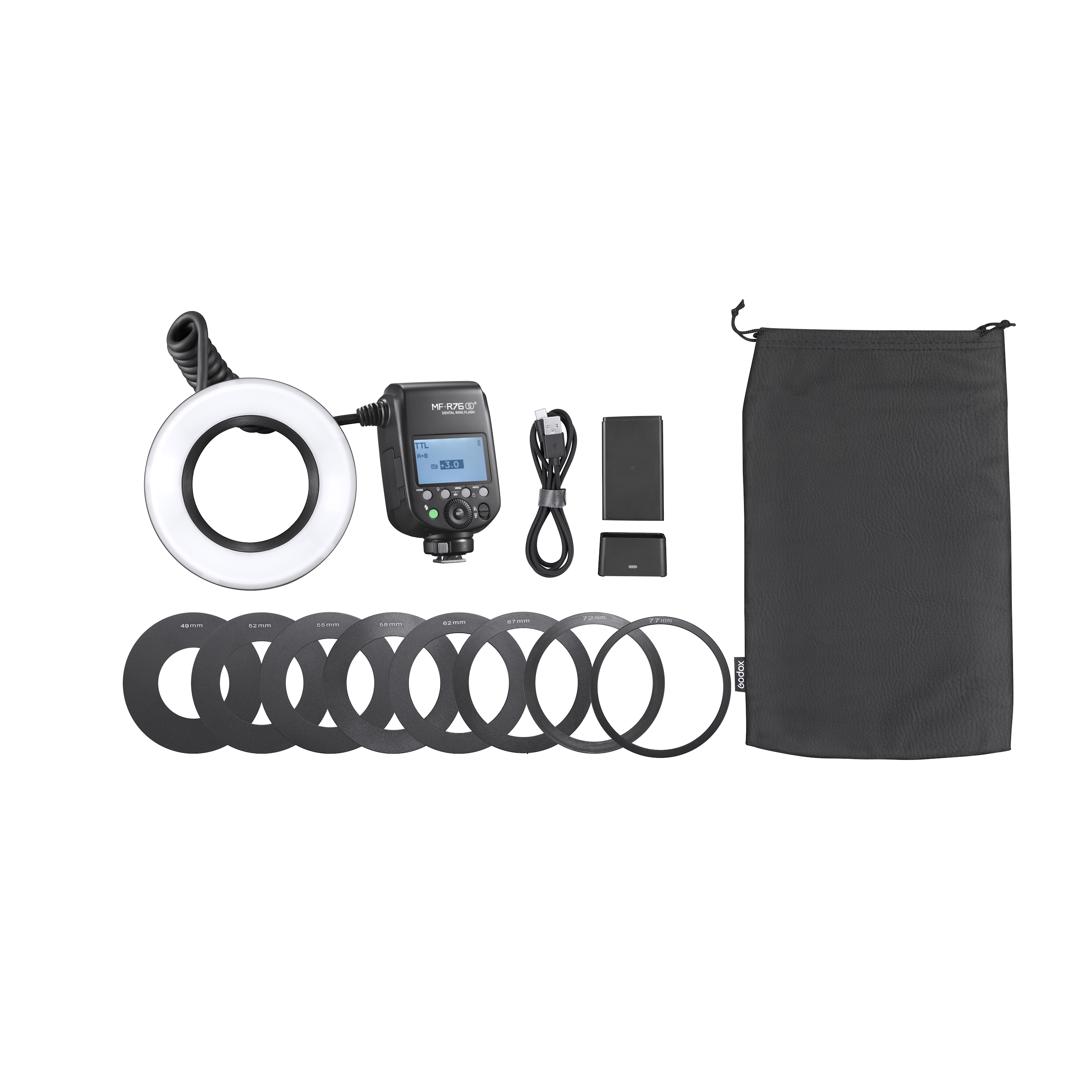 картинка Вспышка для макросъемки Godox MF-R76S+ TTL для Sony от магазина Ultra-mart