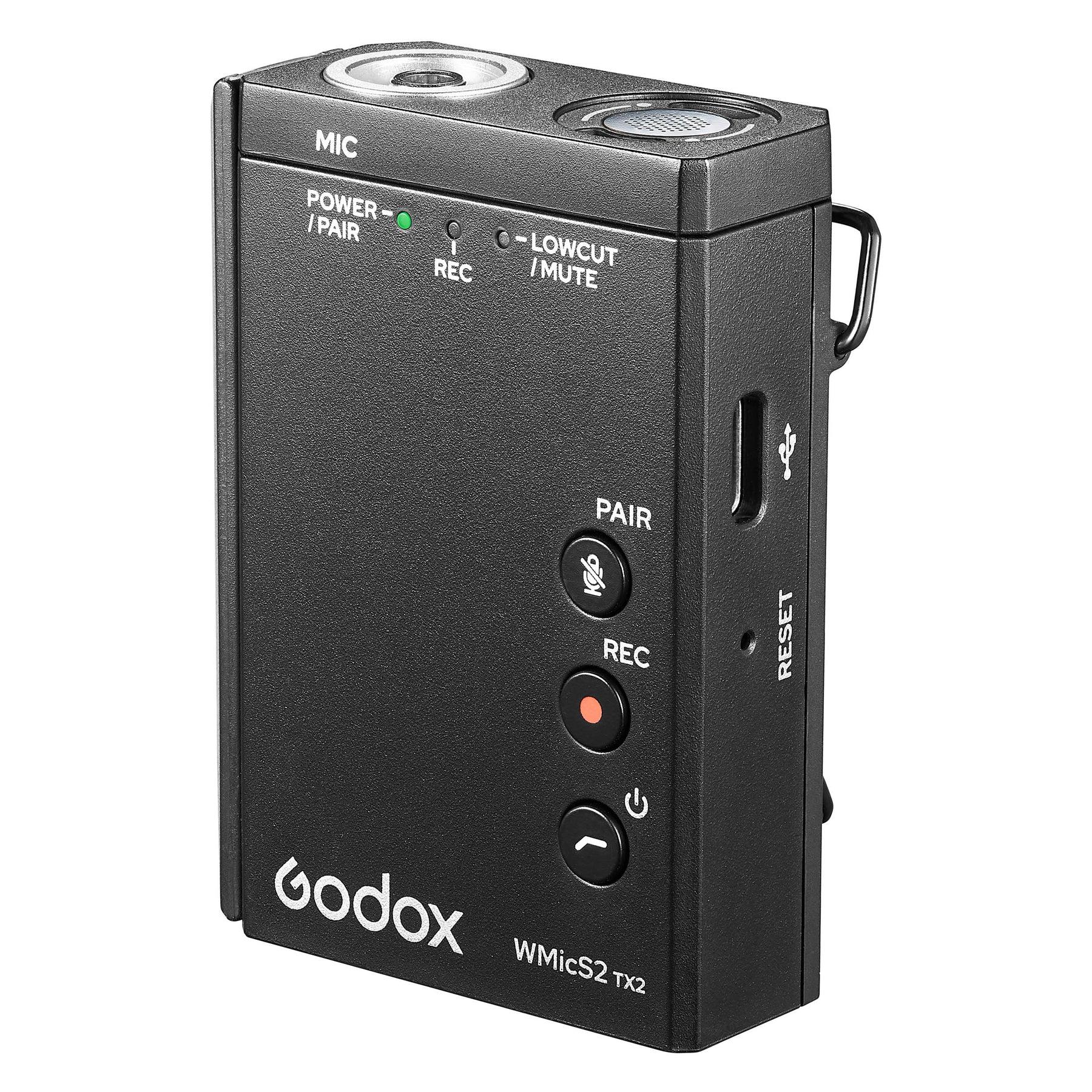 картинка Петличная радиосистема Godox WMicS2 Kit2 беспроводная от магазина Ultra-mart