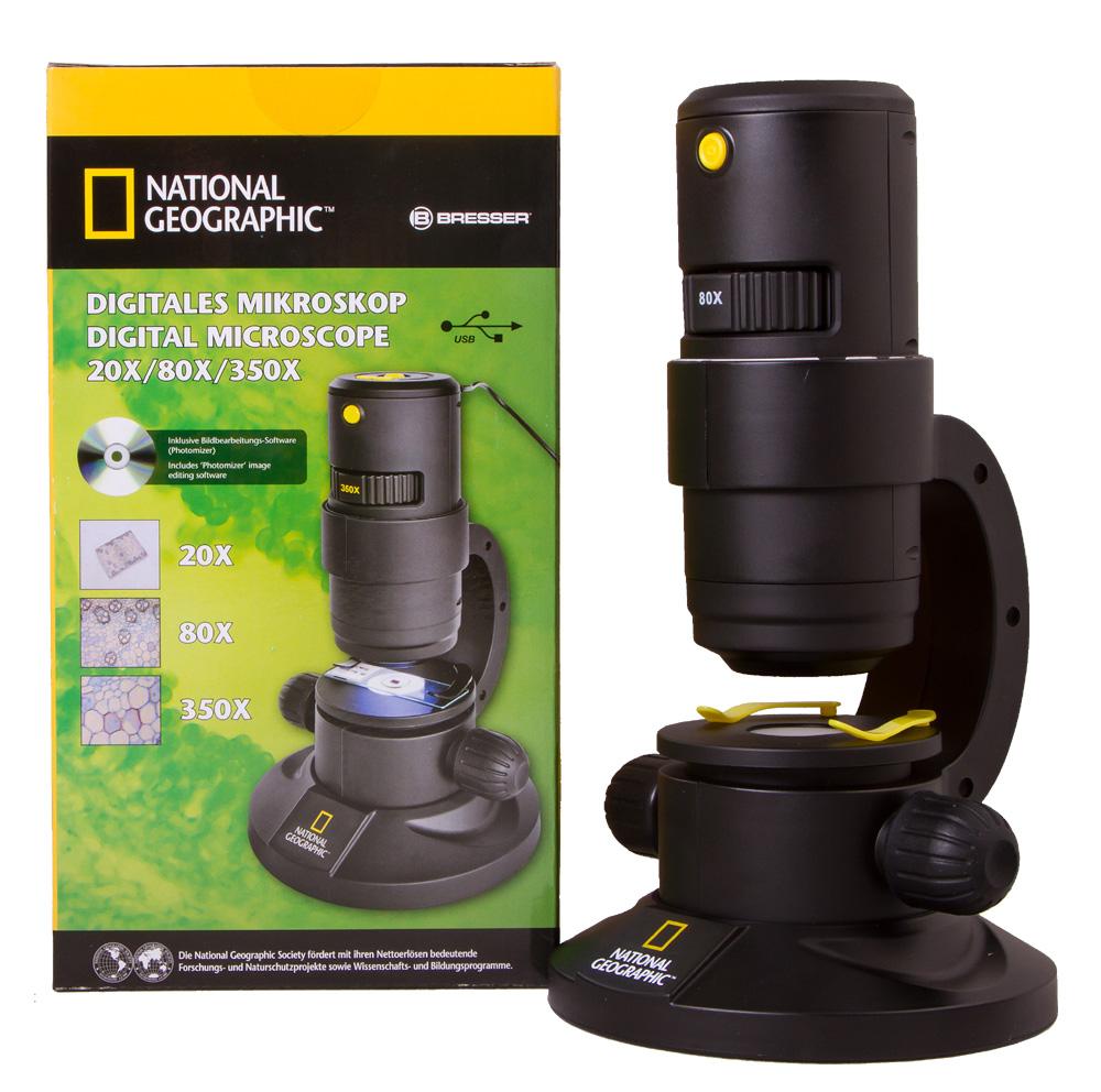 картинка Микроскоп цифровой Bresser National Geographic 20–350x от магазина Ultra-mart