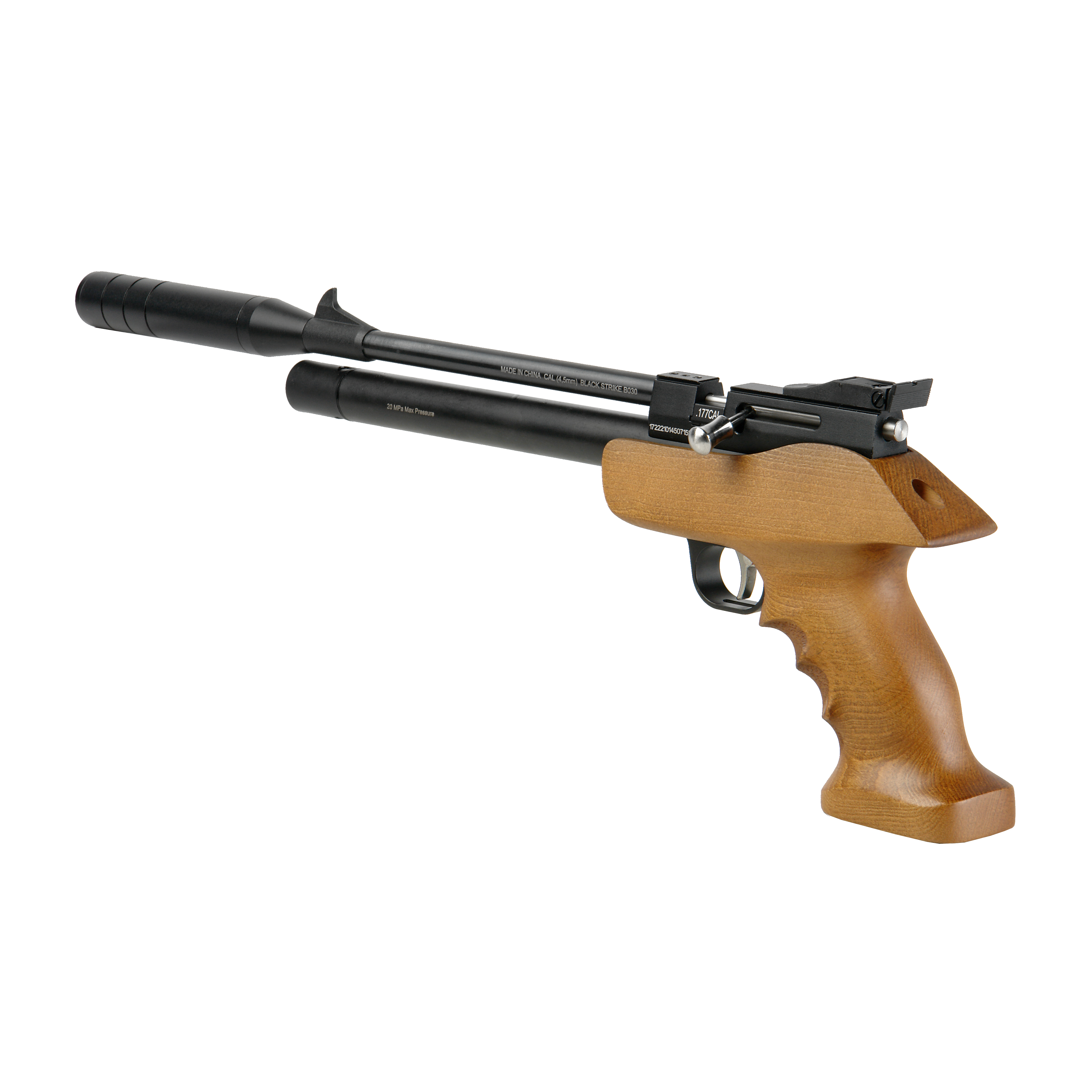 картинка Пистолет пневматический BLACK STRIKE "B030" кал.4,5mm (.177) не более 3,0Дж от магазина Ultra-mart
