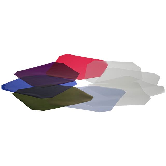     HENSEL Color and Diffusion Filter Set for 7" reflector.   Ultra-mart